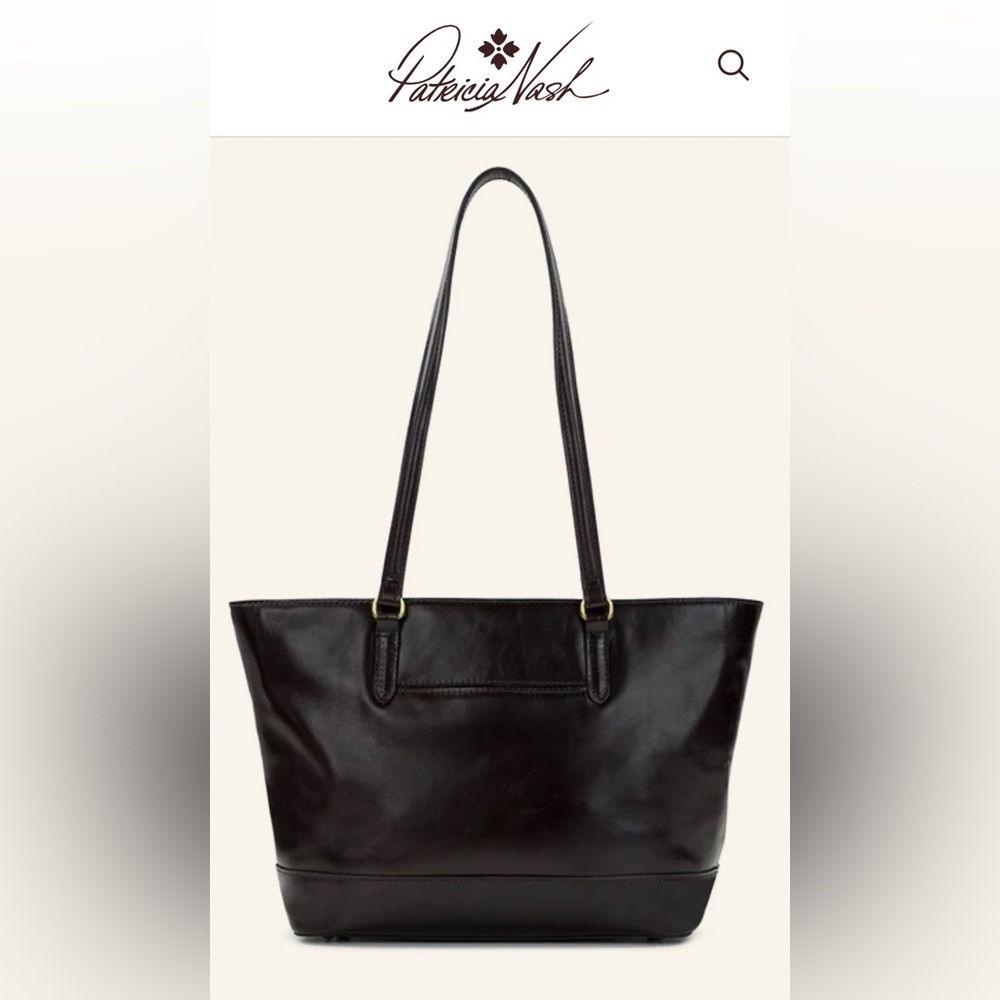 Patricia Nash Black Tote Bag Sleek and Versatile
